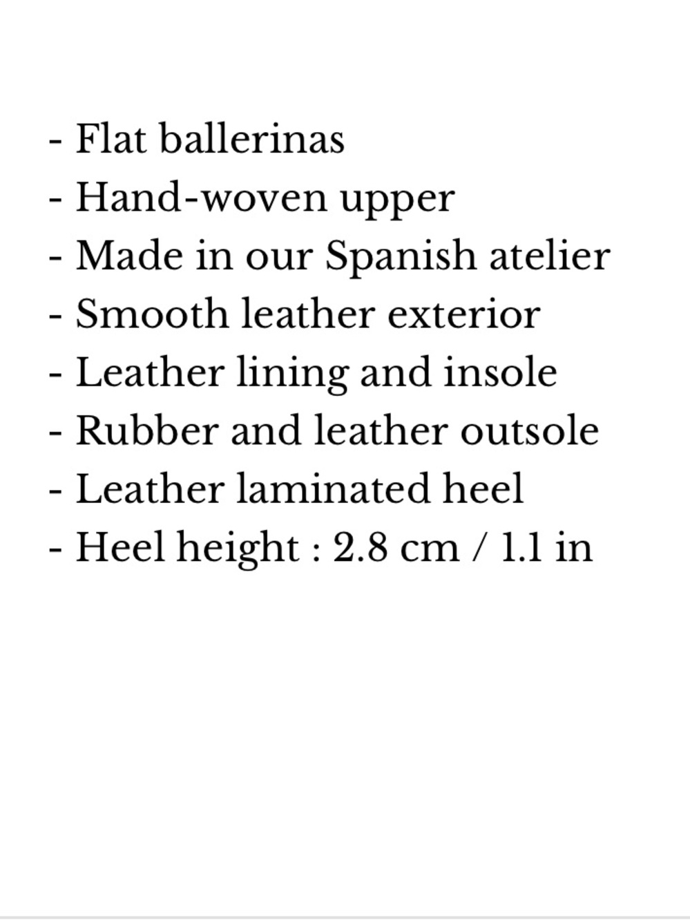 Sezane Anya Ballerinas - Gold - Picture 3 of 7